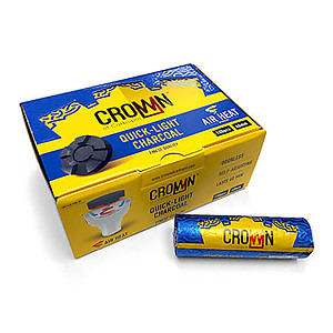 Crown Charcoal Box 40mm
